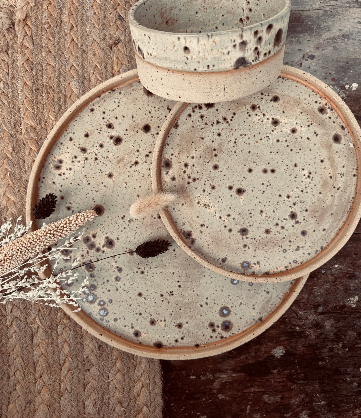 12-delig servies "zonder draaischijf"- 4 lessen