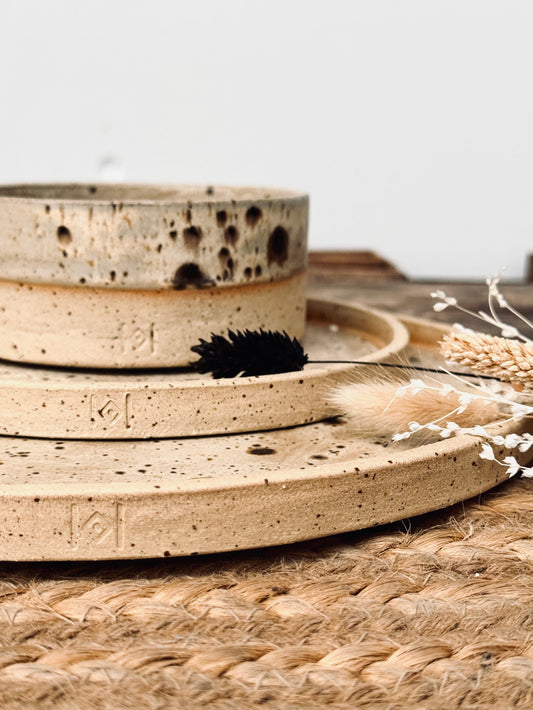 12-delig servies "zonder draaischijf"- 4 lessen