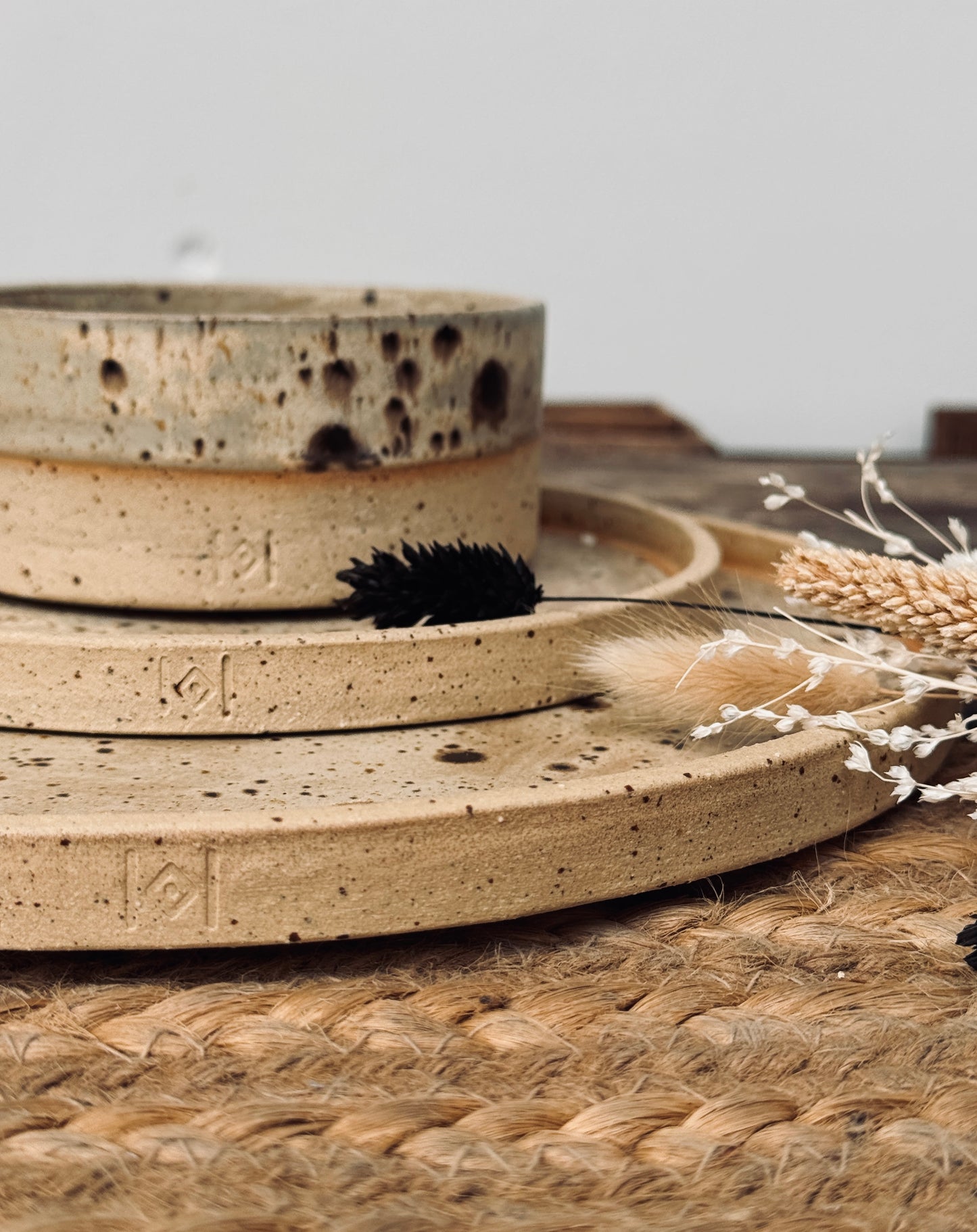 12-delig servies "zonder draaischijf"- 4 lessen