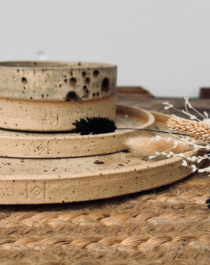 12-delig servies "zonder draaischijf"- 4 lessen